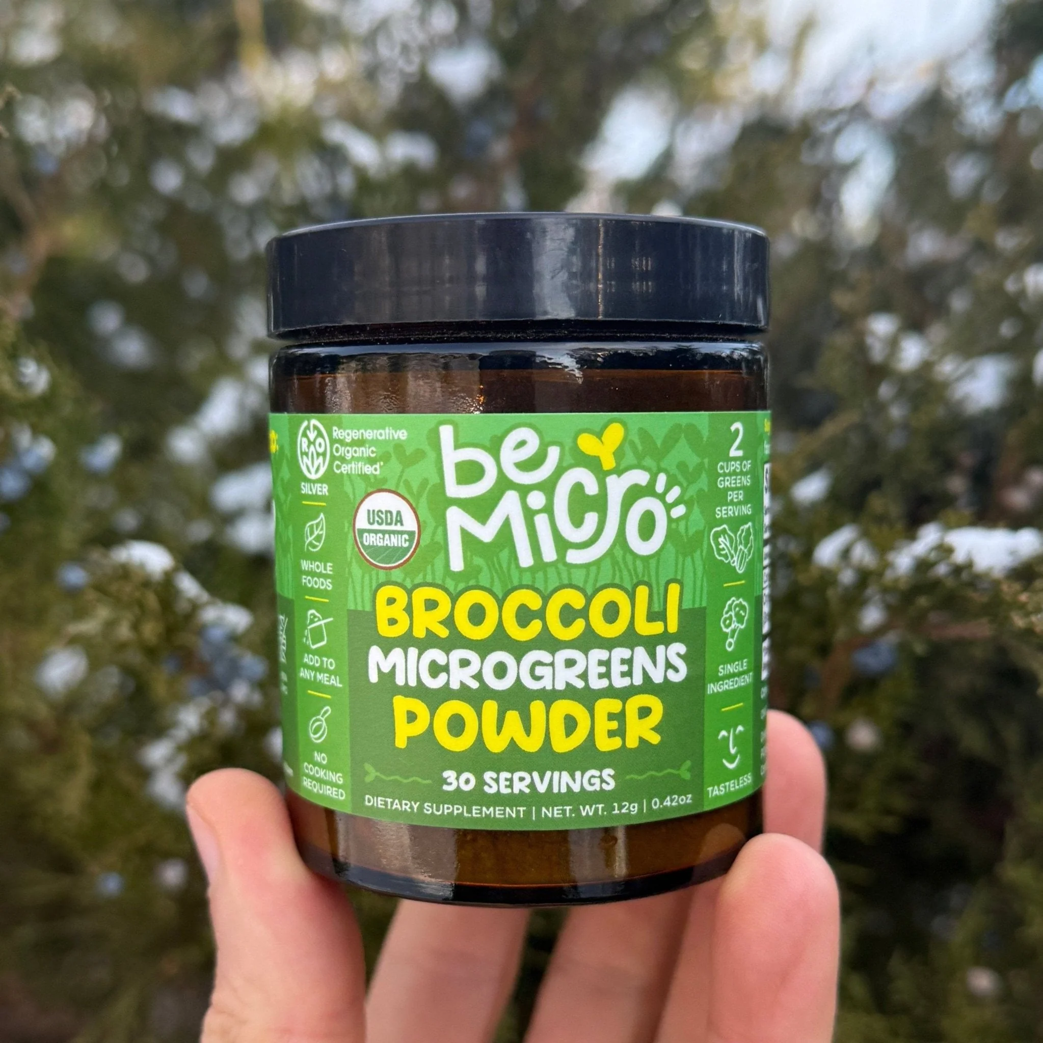 Organic Broccoli Microgreens Powder - Image 5